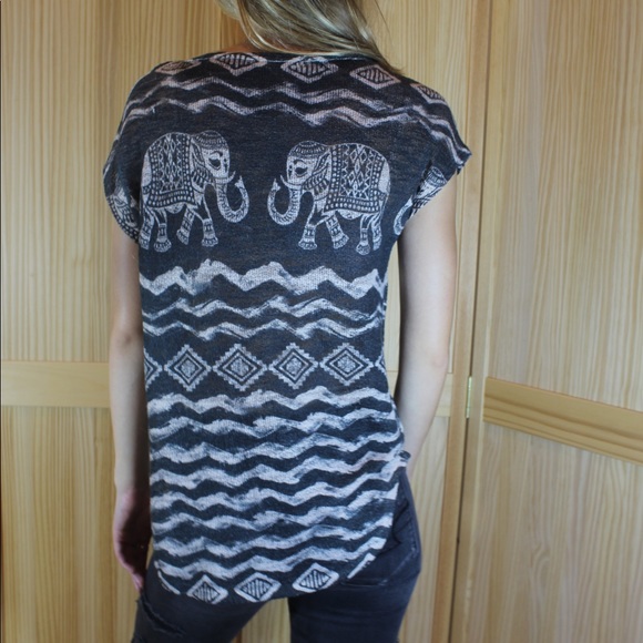 Patterned Elephant Shirt - Picture 3 of 3